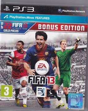 FIFA 13 - Bonus Edition - PS3 (B Grade) (Genbrug)